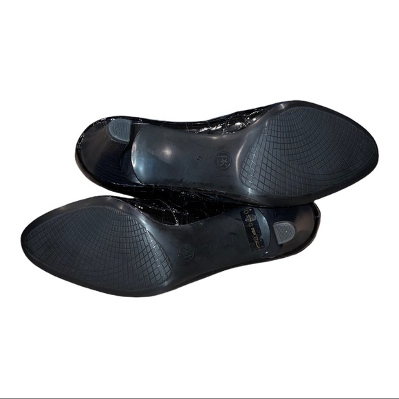 NWOB Peter Kaiser Hamada Black Croc Patent High Top Trouser Shoes Size 37 - Picture 8 of 13